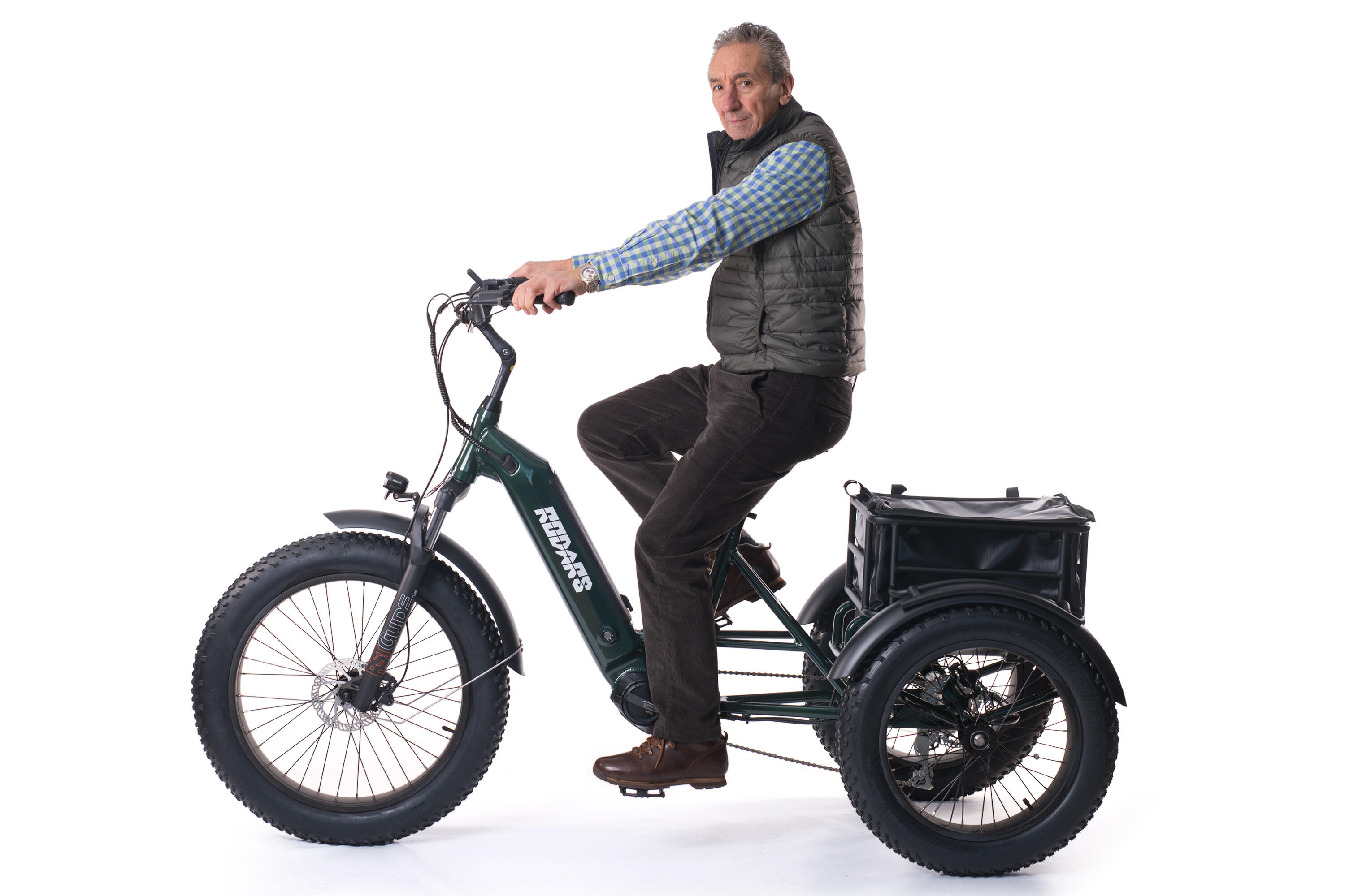 Artemis (672Wh/48V) - Triciclo Eléctrico para Adultos con Motor Central 3/6