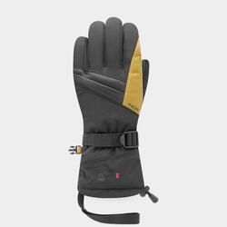 RACER Gants de ski LOGIC4 - Noir/Camel