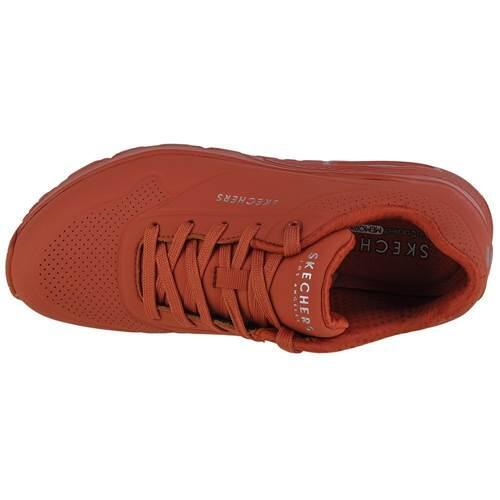 Chaussures Femmes Skechers Uno Stand On Air marron 3/4
