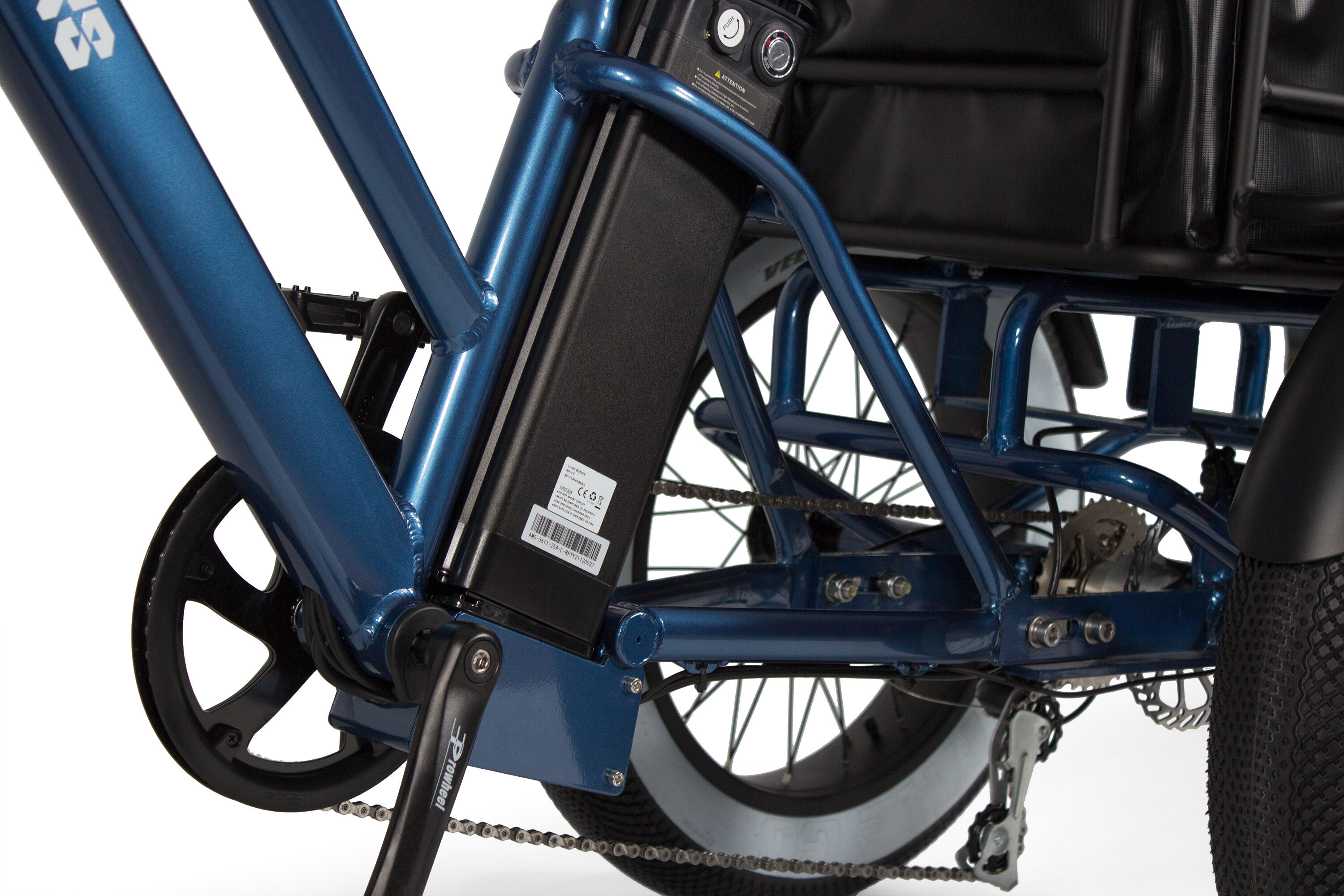Invictus Slim (900Wh/36V) - Triciclo Eléctrico para Adultos 4/7