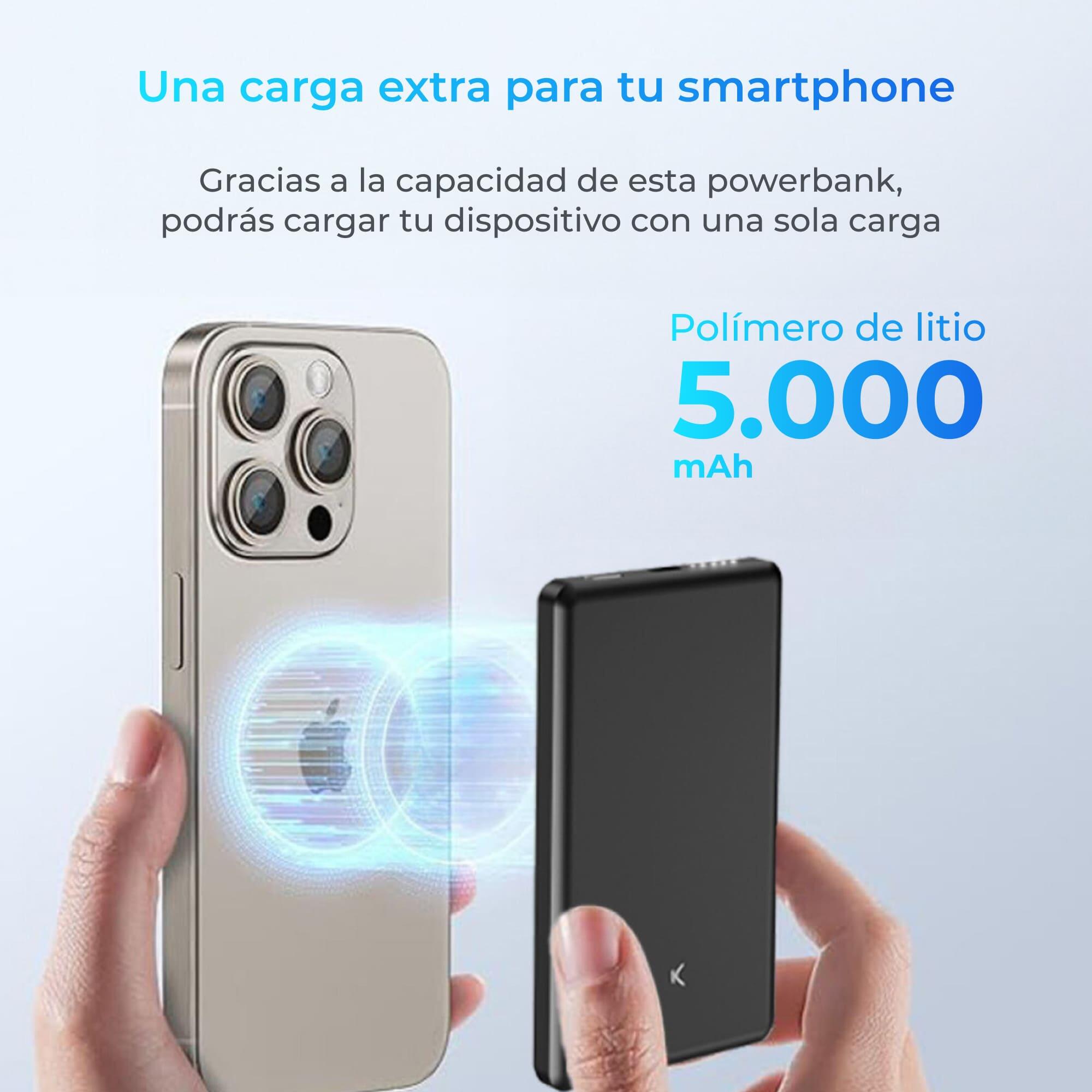 KSIX POWERBANK MAGSAFE 5000MAH 20W PD 6/7