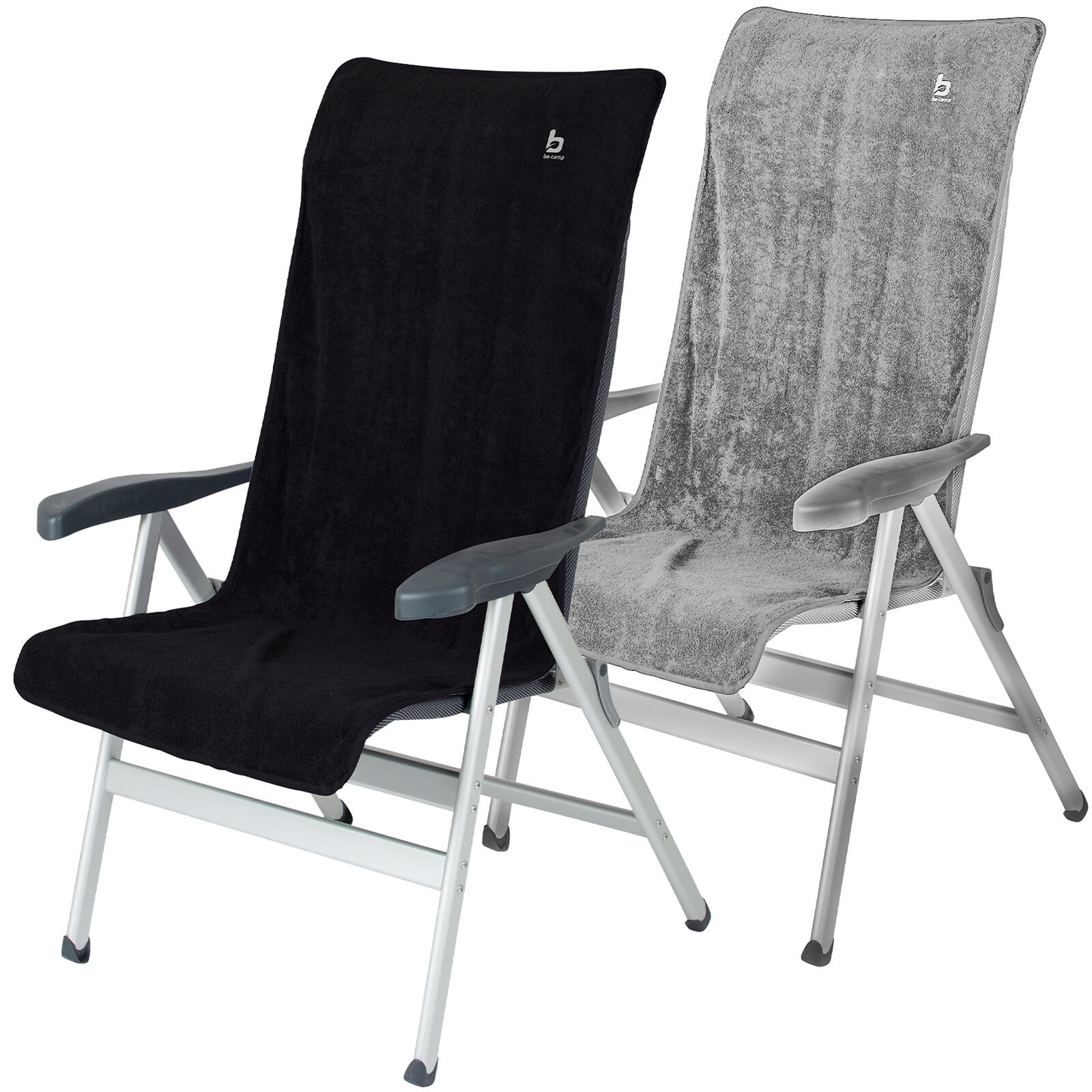Tissu éponge siège Coussin chaise à haut dossier Housse de jardin Camping 3/5