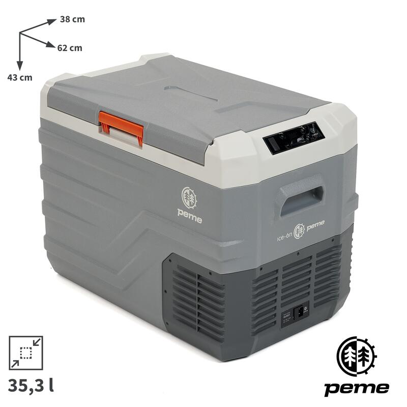 Elektromos hűtőtáska Peme Quest 40 12/230V kompresszorral
