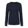 Pull de randonnée 100 % coton - finement tricoté - pour dames - Jumper Vadstena