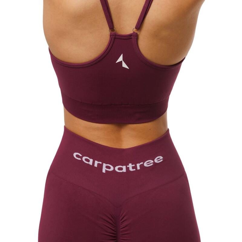 Brassière de sport ALLURE Femme (Bordeaux / Prune)