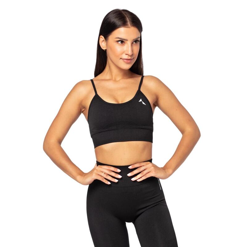 Sujetador Deportivo Vibe para Mujer Negro