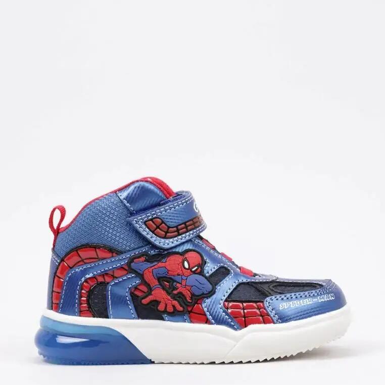 Baskets Geox J GRAYJAY BOY C Bleu