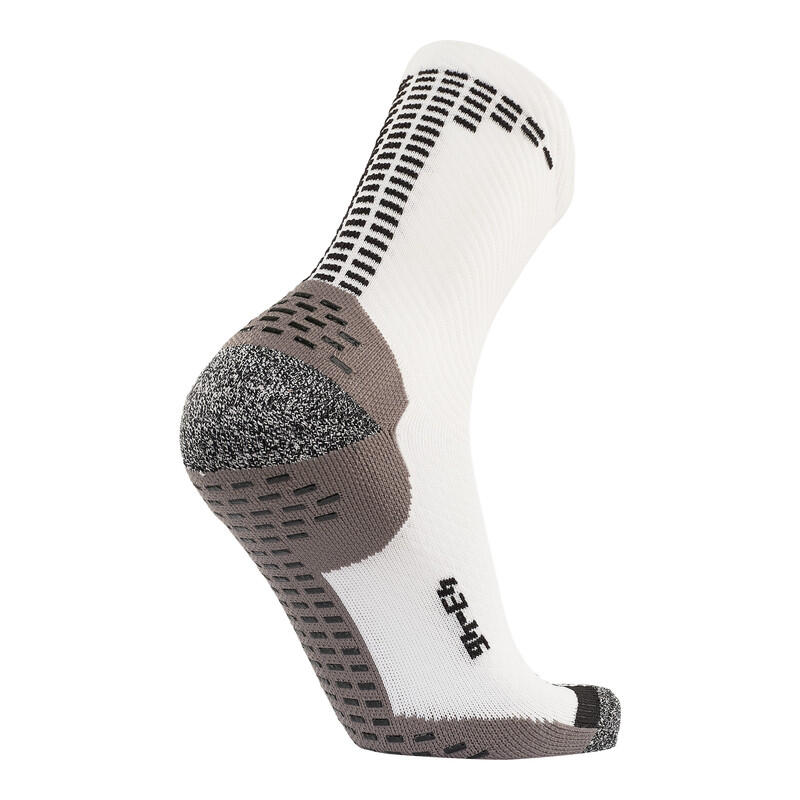 RØFF SOCKS® Ultimate Grip Sock - maat 47-50, WIT - Sportsokken