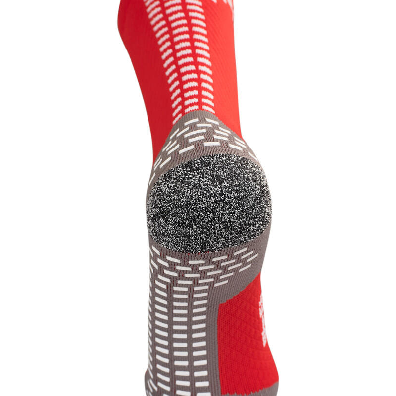 RØFF SOCKS® Ultimate Grip Sock - maat 38-42, ROOD - Sportsokken