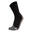 RØFF SOCKS® Ultimate Grip Sock - maat 38-42, ZWART - Voetbalsokken