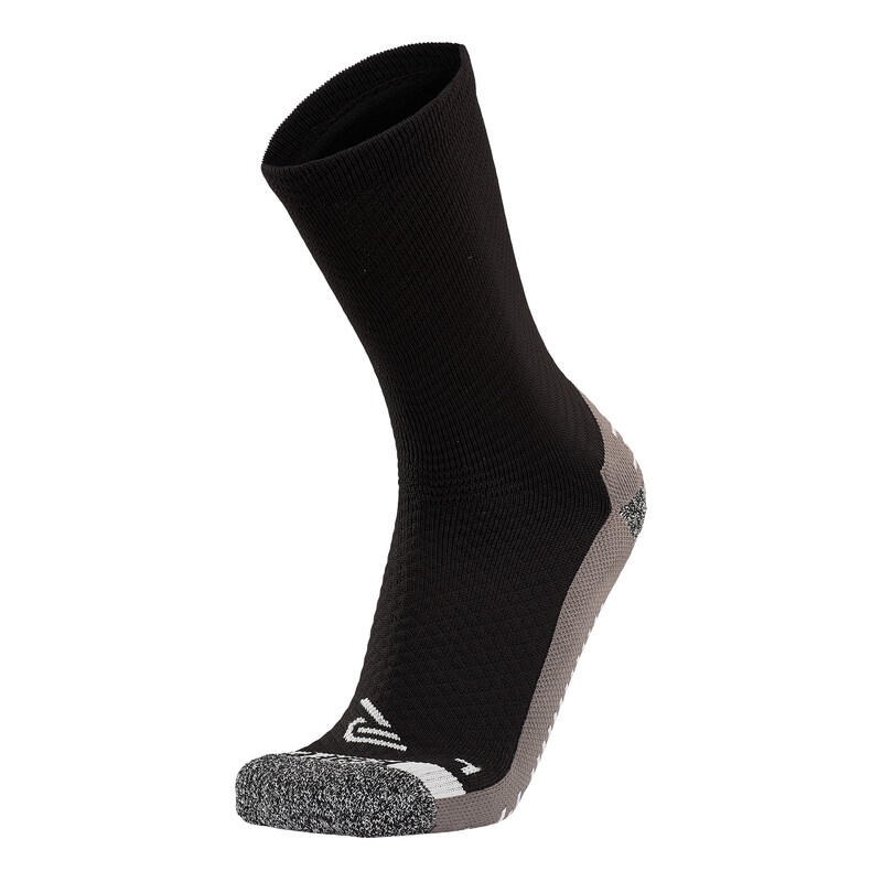 RØFF SOCKS® Ultimate Grip Sock - maat 43-46, ZWART - Sportsokken