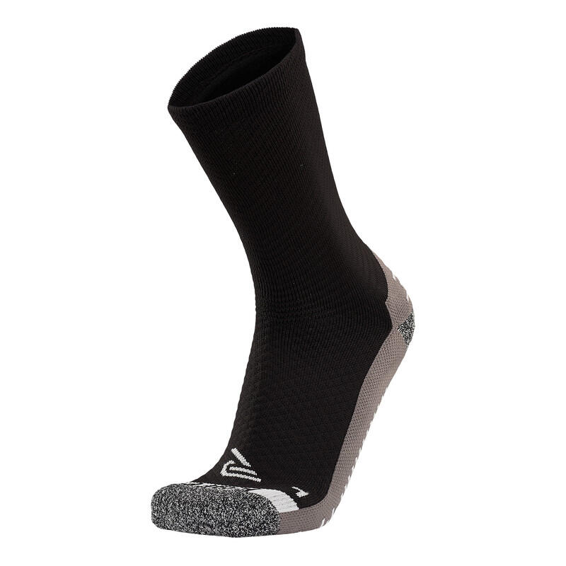 RØFF SOCKS® Ultimate Grip Sock - taille 43-46, NOIR - Chaussettes football