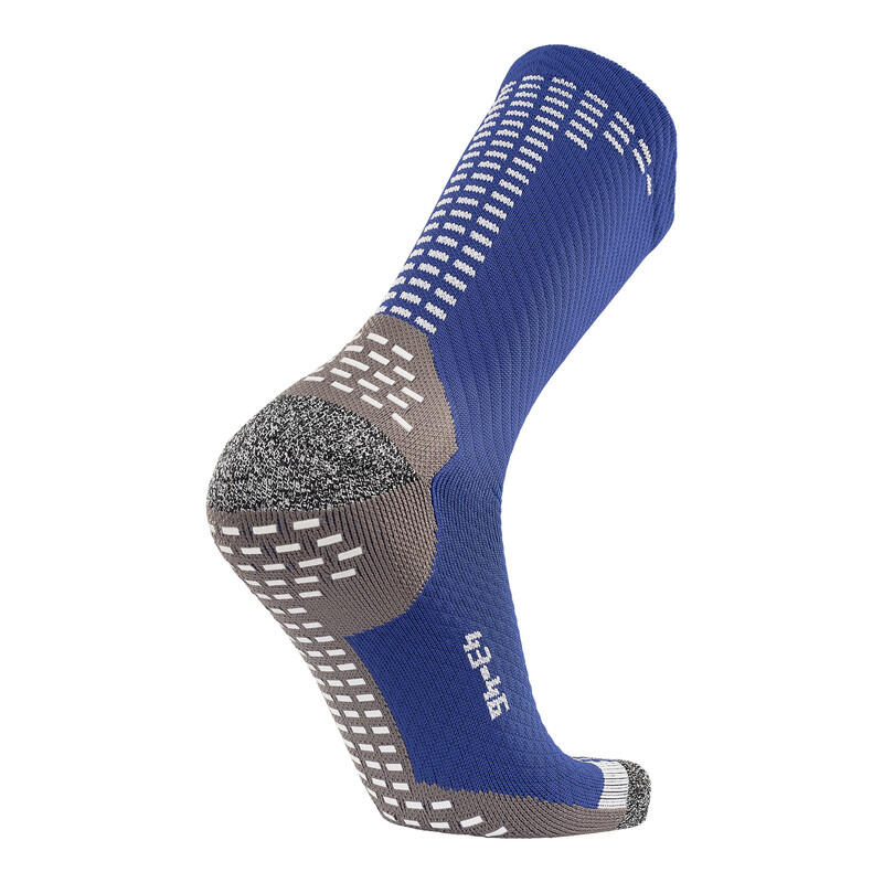 RØFF SOCKS® Ultimate Grip Sock - taille 38-42, BLEU - Chaussettes football