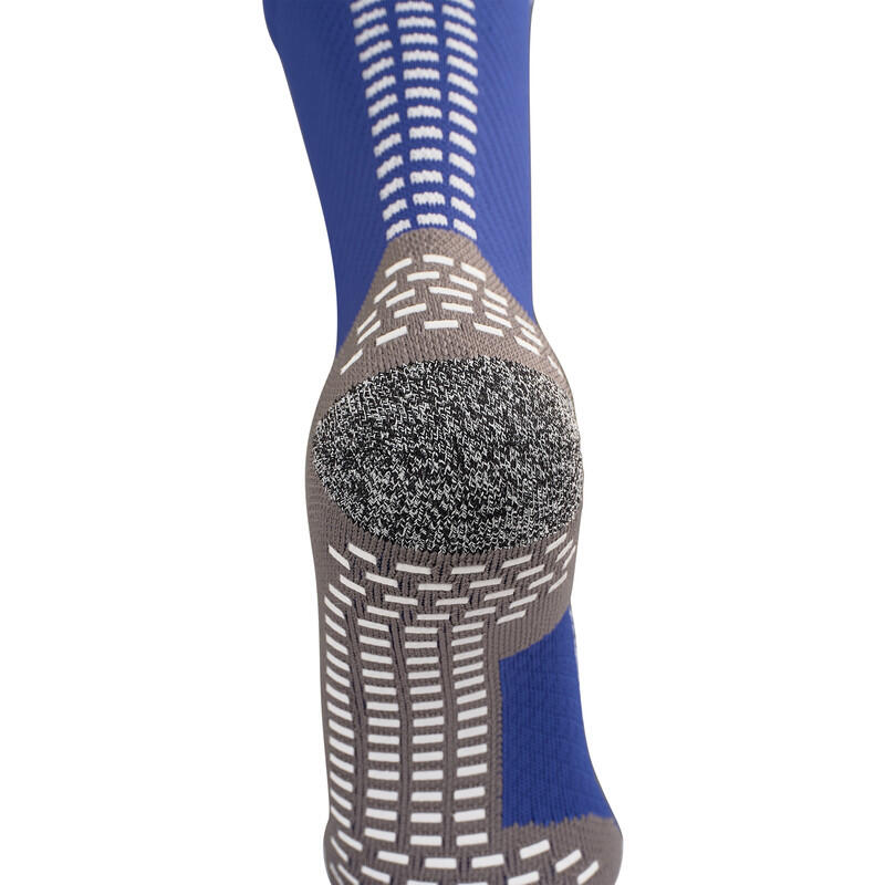 RØFF SOCKS® Ultimate Grip Sock - taille 38-42, BLEU - Chaussettes football