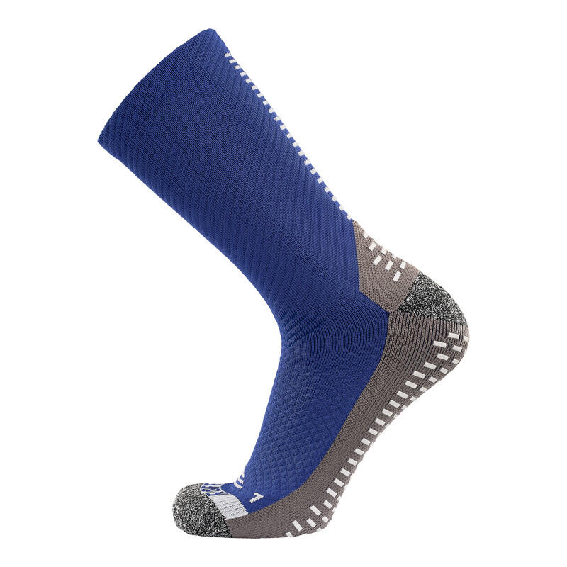 RØFF SOCKS® Ultimate Grip Sock - taille 38-42, BLEU - Chaussettes football
