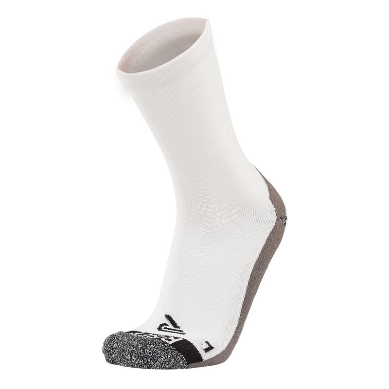 Calzini antiscivolo BIANCO - Senza cuciture - A compressione - Ergonomici 7/8