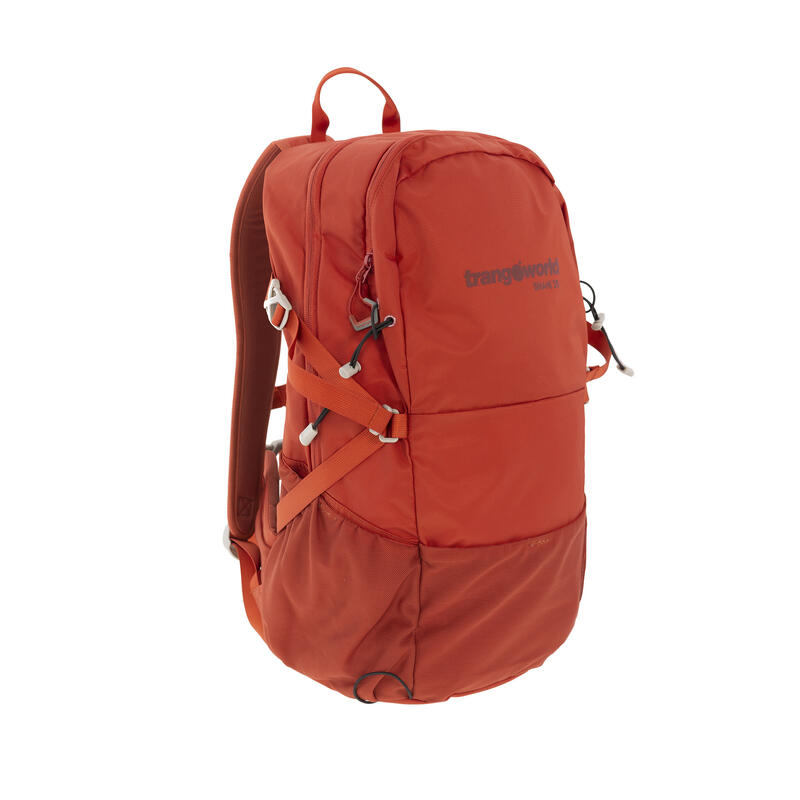 Mochila de trekking Trangoworld Shani 25 Rojo/Gris/Naranja