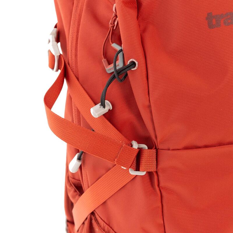 Mochila de trekking Trangoworld Shani 25 Rojo/Gris/Naranja