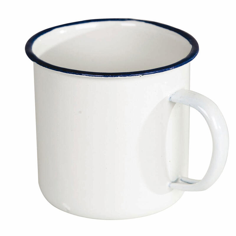 Tasse à café en émail de camping Outdoor Vaisselle 400 ml
