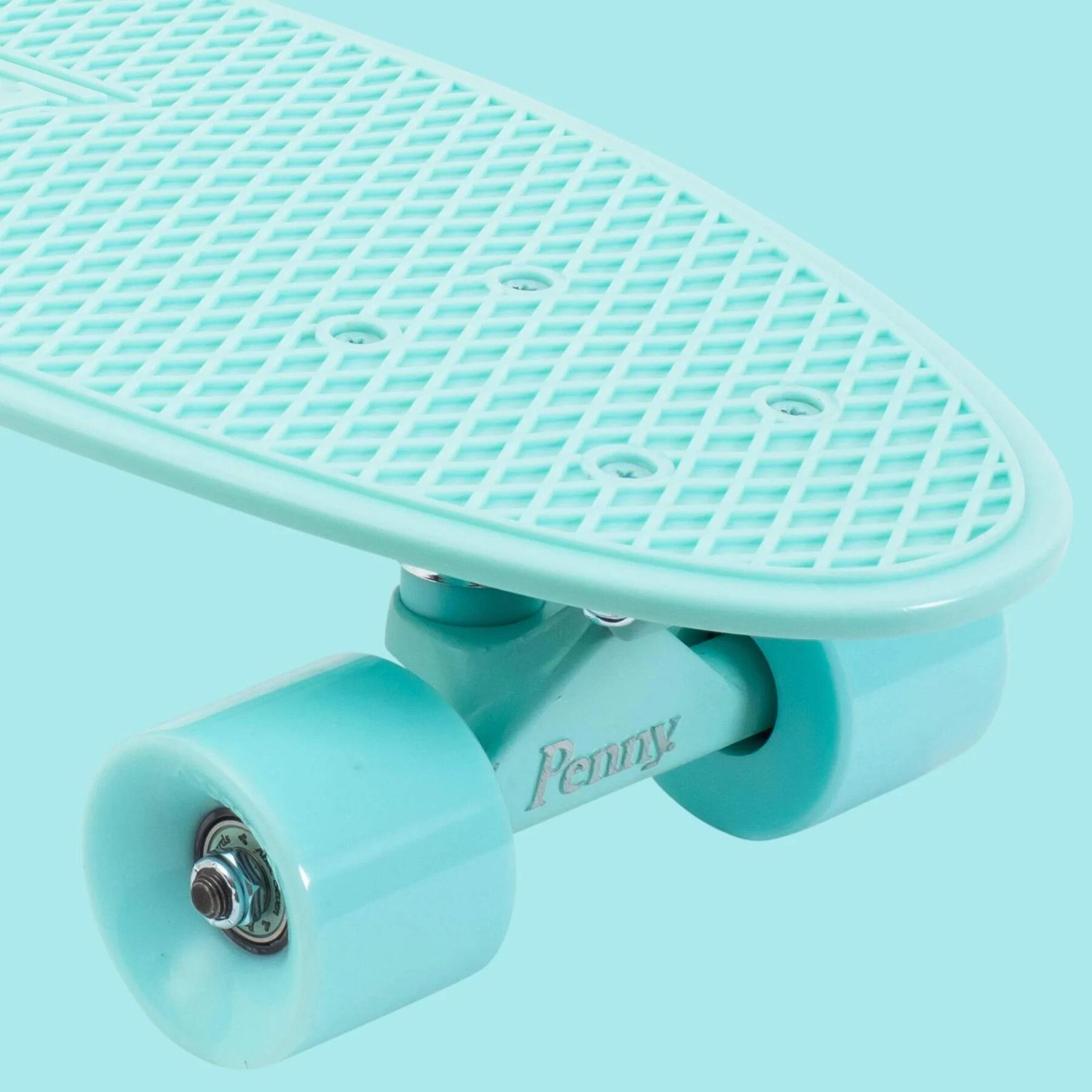 Complete Nickel 27inch Plastic Skateboard 2/7
