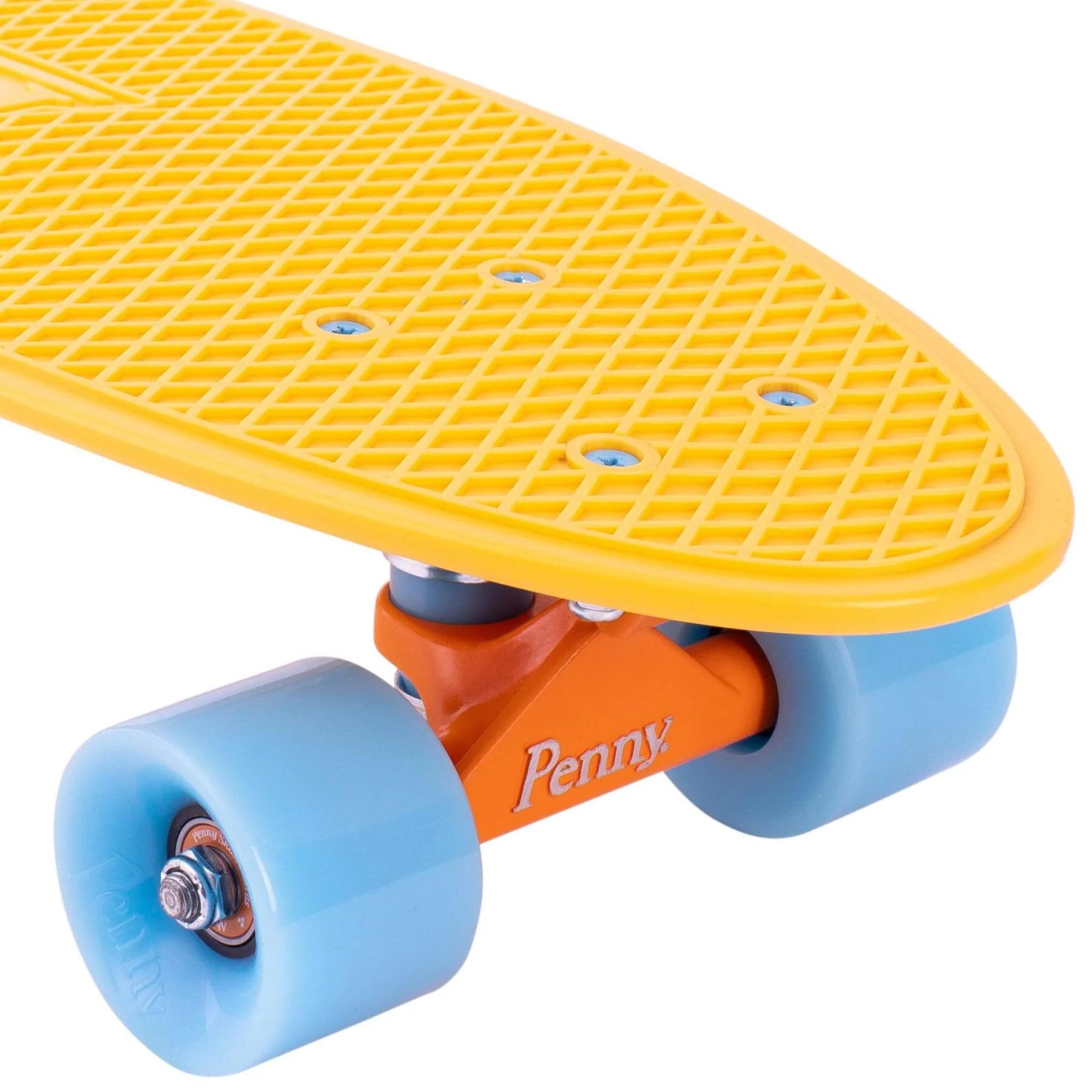 Complete Nickel 27inch Plastic Skateboard 2/7