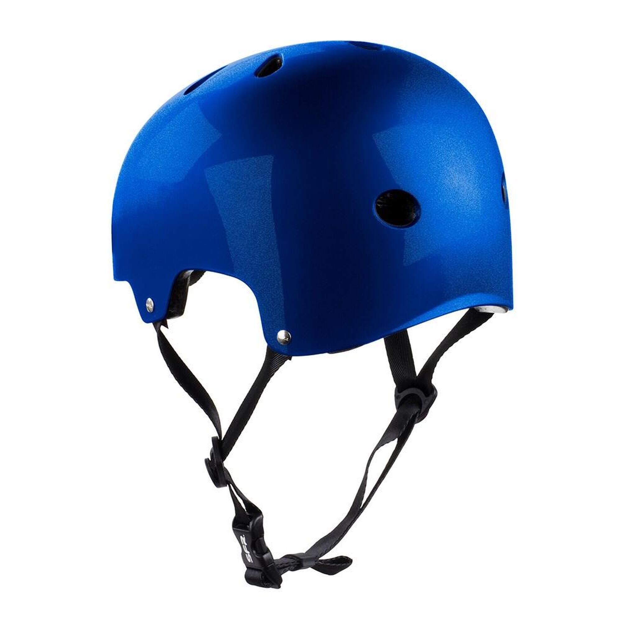 SFR Helm Metallic Blau