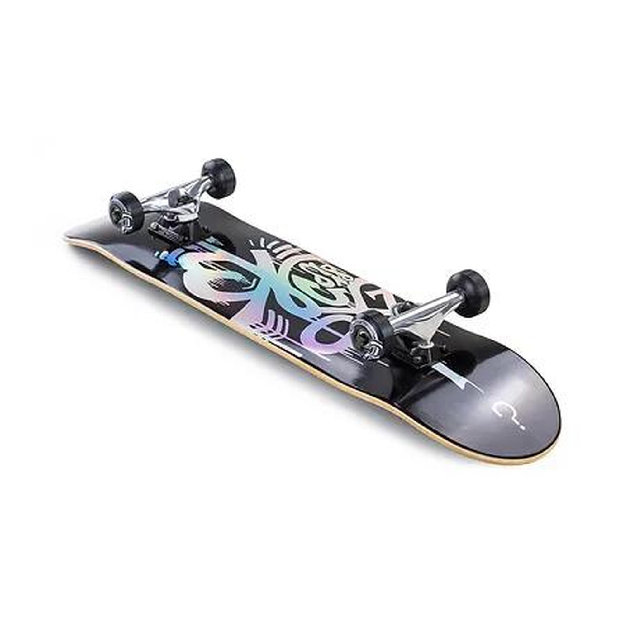 Enuff Hologram Skateboard Black 8.0