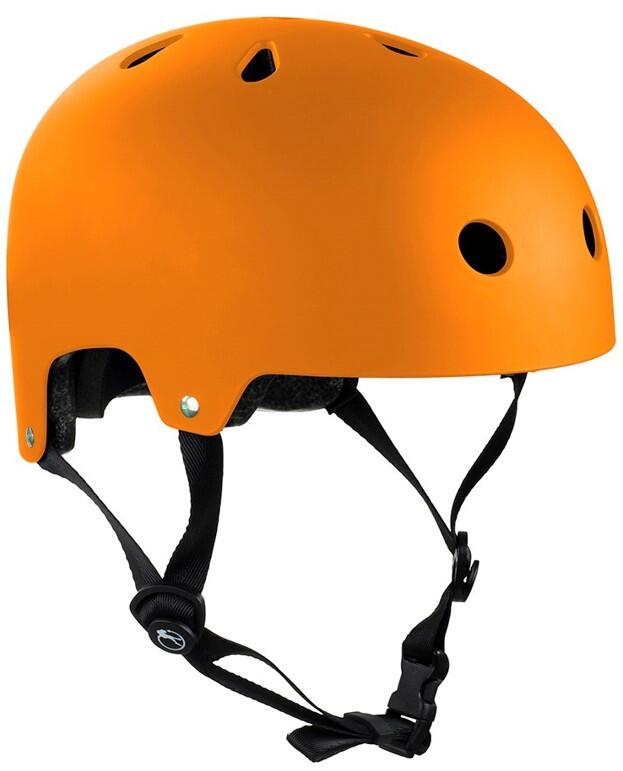 Essentials Matt Fluo Orange Helmet - Matt Orange 3/3