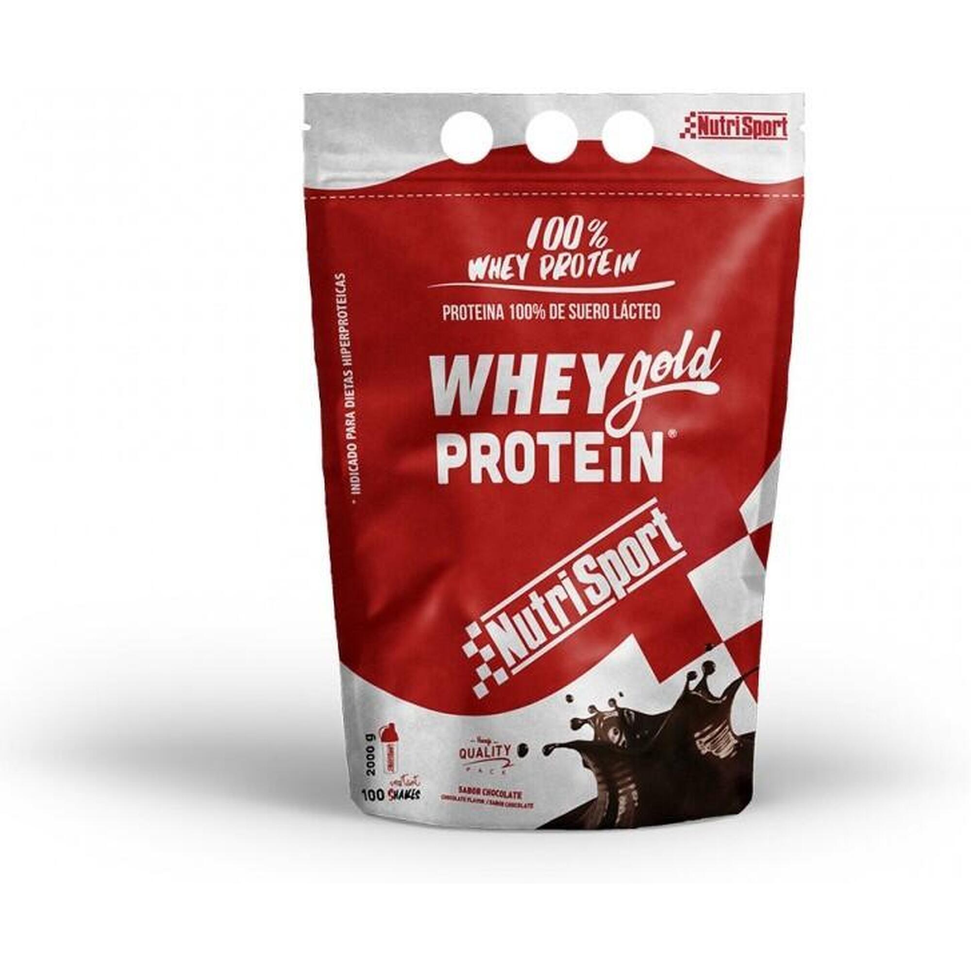 Nutrisport - Whey Gold Protein - 2000g Chocolat De Nutrisport - Whey Protéine - Taille Unique - Decathlon