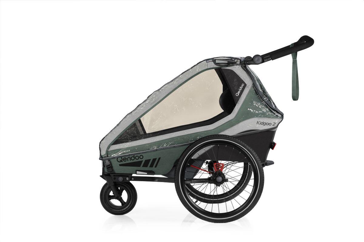 QERIDOO Qeridoo Fahrradanhänger Regenschutz Kidgoo 2 / Kidgoo 2 Sport