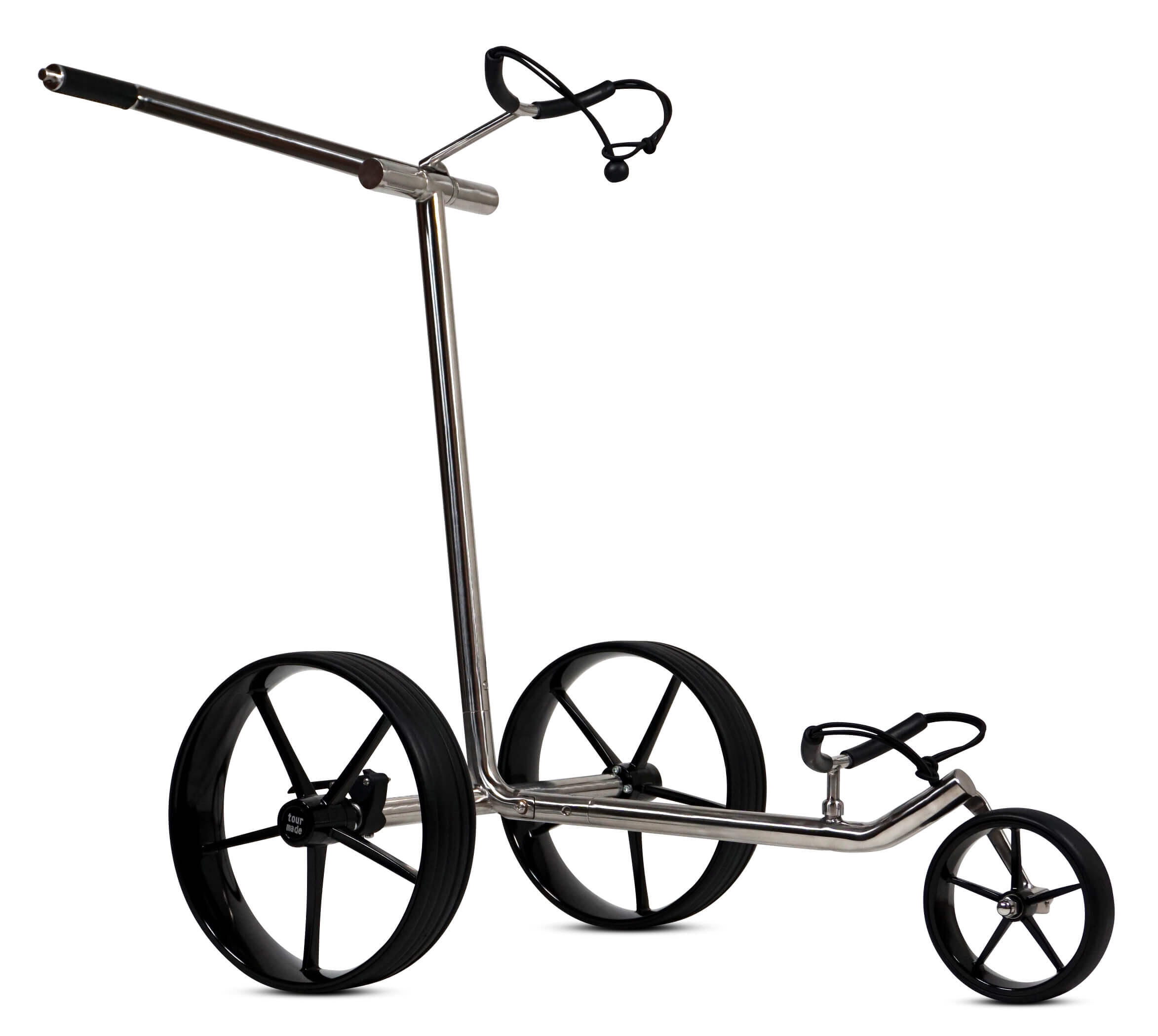HAICADDY Carrello da golf a spinta in acciaio inox Tour Made Haicaddy® HC3X