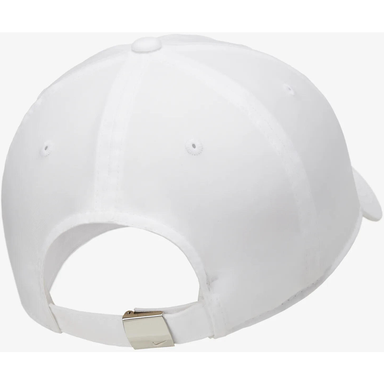 Casquette Nike Dri-FIT Club Unstructured Metal Swoosh Cap, Blanc, Unisexe 2/3