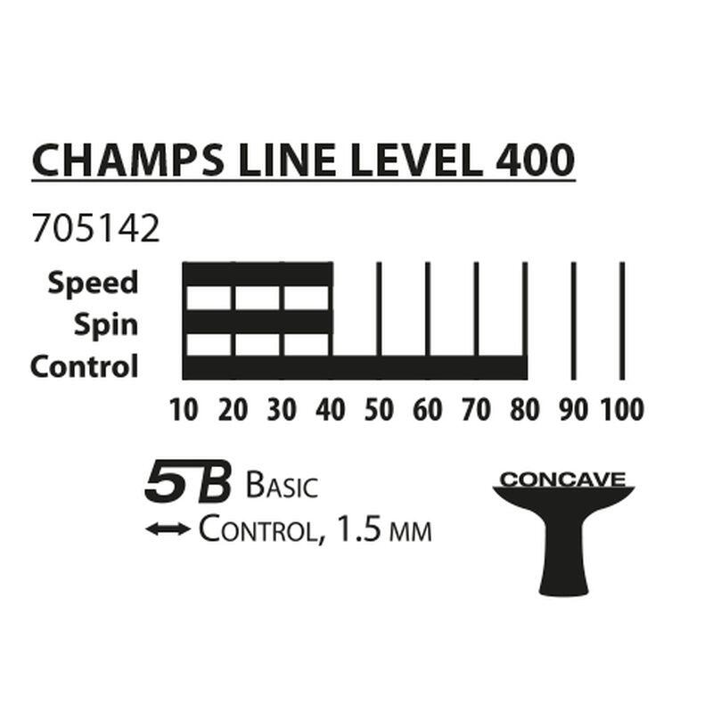 Conjunto de Ténis de Mesa Donic Champs Line 400 5/6