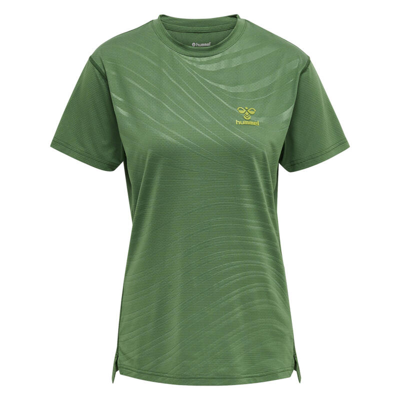 Deslizar Camiseta Hmlongrid Multideporte Mujer HUMMEL