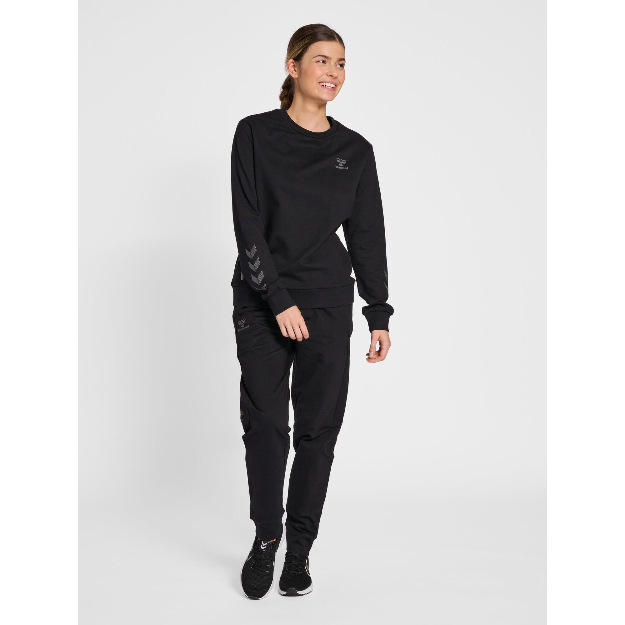 Women's cotton jogging suit Hummel hmlOFFGrid