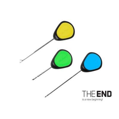 Set unelte boiles Delphin THE END GRIP, 3 buc/set, burghiu, ac, croseta