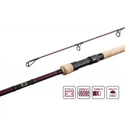 Lansetă Delphin Etna E3 Cork 3.6 m, 3.0 lbs - roșu închis 2/7
