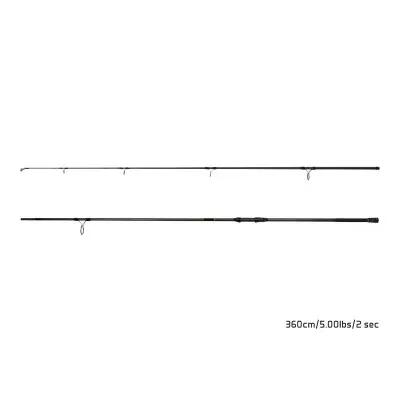 Lansetă spod Delphin METEOR 3,6 m, 5 lbs, carbon 24T, portocaliu 6/7