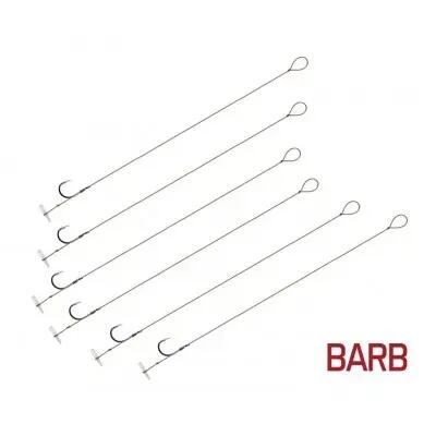 Bas de ligne Proxi Quickstop | 8cm / 0,10mm / BARB #8 3/5