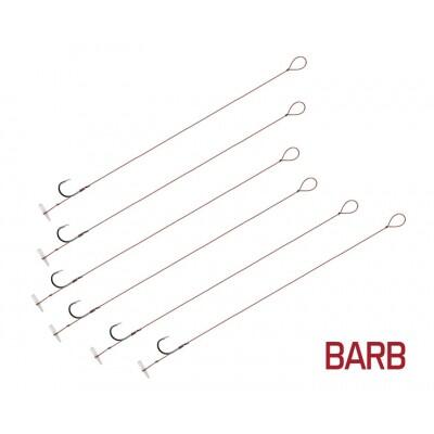 Montură feeder Delphin Proxi Quickstop, 6 buc/set, 8 cm,  ac 8, fir 0.10 mm