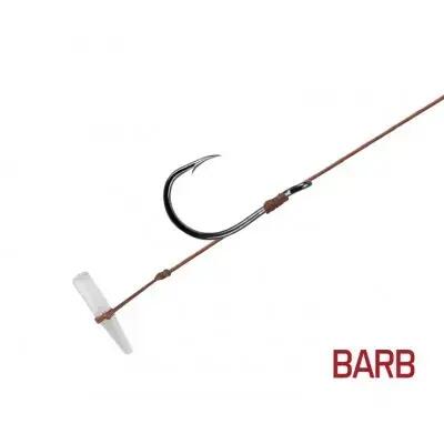 Bas de ligne Proxi Quickstop | 8cm / 0,10mm / BARB #8 4/5