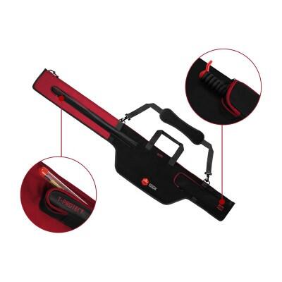 Geanta/Husă dublă lansete feeder Delphin ATOMA Plus, 125 cm, pt. lans de 3.3 m