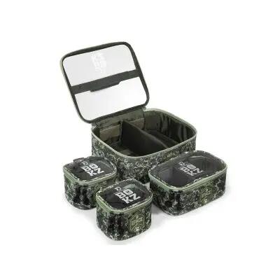 Geanta pescar Delphin 4xBokz SPACE, 4 buc/set, dimensiuni exterioare 27x22x10 cm 3/7