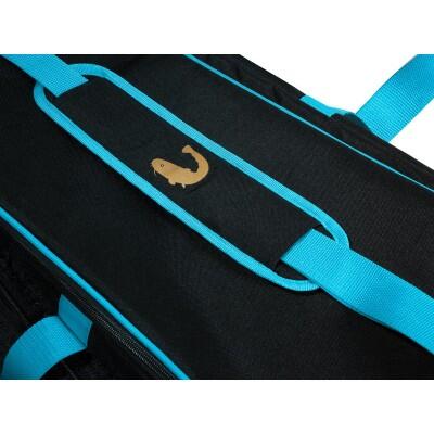 Geanta/Husa lansete Delphin HAZARD, 165 cm, neagra, 2 compartimente