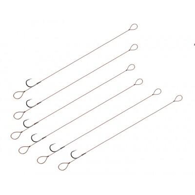 Montură feeder Delphin Proxi Loop, 6 buc/set, 8 cm, 0.10 mm, carlig 8