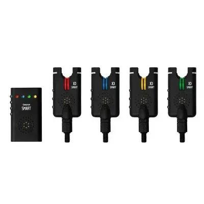 Set semnalizatoare/alarme wireless Delphin SMART, statie + patru avertizori 1/7