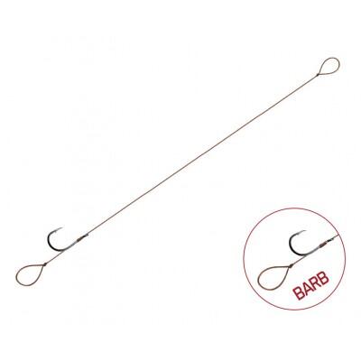 Montură feeder Delphin Proxi Loop, 6 buc/set, 8 cm, 0.10 mm, carlig 8