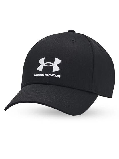Berretto regolabile UA Branded Under Armour Nero e Bianco 4/4