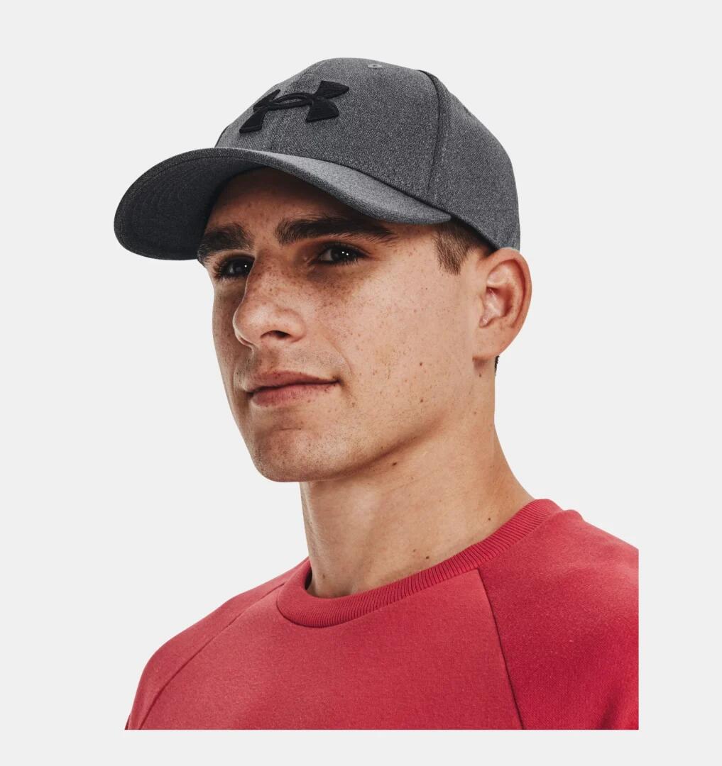 Casquette Under Armour Blitzing Gris 3/4