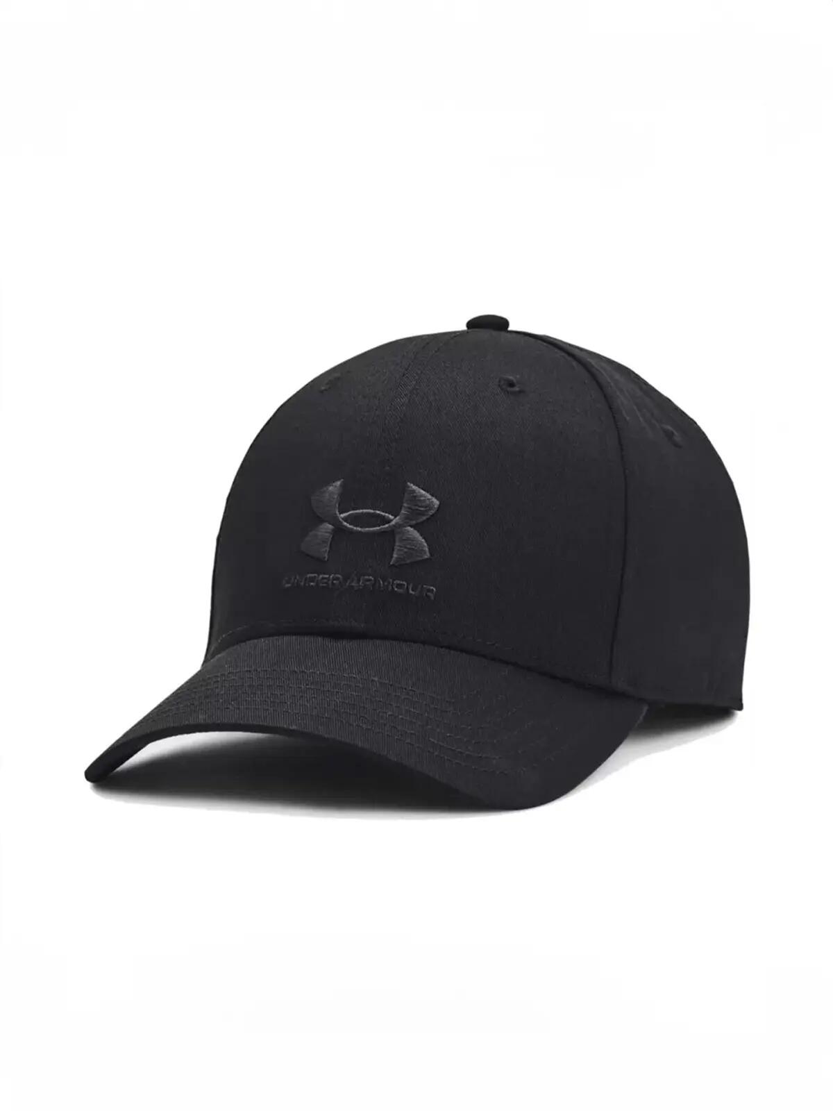 Heren Lockup Dad Hat (Drievoudig zwart) 5/5
